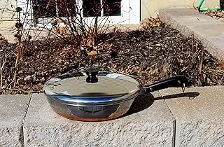 Revere Ware 12” Skillet Fry Pan with Lid